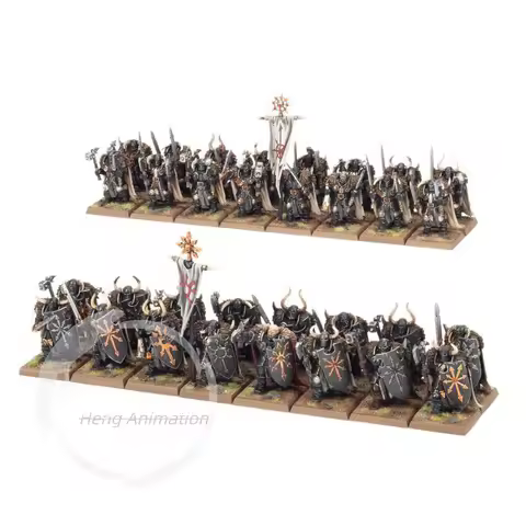 Warhammer Old World The Old World Black slaves Chaos Warriors Chaos Warriors