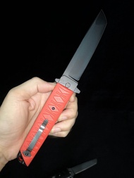 A2 วัสดุใบ:8CR13MOV ระบบไลเนอร์ล็อคฟิบเปอร์