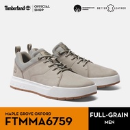 Timberland Men's Maple Grove Oxford Leather Sneaker รองเท้าผู้ชาย (FTMMA6759)