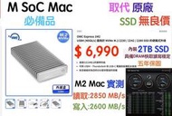 『已售完』2TB OWC Express 1M2=Ｍ晶片Mac必備外接高速SSD=原廠無良SSD價格替代方案