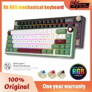 【Ti shop】 RK ROYAL KLUDGE RK R65 60% Size RGB Hotswap Gasket Structure PBT Mechanical Keyboard
