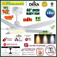 Deka Baby Fan Kronos F5DC BABY ((46 inches)) 14 speed Remote Control 5 Blades Ceiling Fan ((Energy S