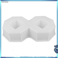 White Polypropylene Concrete Mold for Garden Pathway Plastic Paving Slab for Easy Outdoor Use