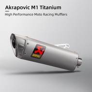 Akrapovic M1 Titanium Mufflers 51mm/2inch