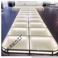 Stage Show Parking Car Platform Walking Table Display Platform Bar Tempered Glass Platform Wedding t