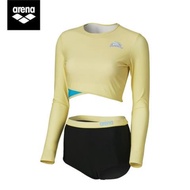 ♙♀อเรนาชุดว่ายน้ำ Arena ชุดว่ายน้ำสตรีสามเหลี่ยมแยกสำหรับผู้หญิงชุดนาวิกเซ็กซี่ชุดว่ายน้ำกีฬาแบบลำลอ