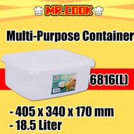 [MR.COOK] Bekas Food Container Multi-Purpose Container Rectangular Food Container Bekas Makanan NCI 
