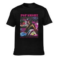 Pop Smoke X Vlone King Of New York Rapper Fashion Mens Tshirts Cool Style Wear