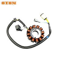 OTOM Motorcycle Coil DC 12 Poles Magneto Generator Stator Loop Assembly For ZONGSHEN NC250 NC450 250