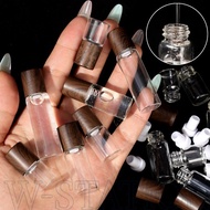 Mini Transparent Essential Oil Roller Bottles - Glass Gel Holder - Perfume Split Bottle - Sealed Liq