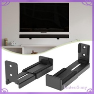 [FenteerbdMY] Soundbar Wall Mount Bracket Soundbar Stand under TV EVA Pads Support under TV Wall Mou