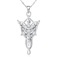Lord of The Ring/Arwen Evenstar/Elven Green Tree Leaf/Thorin Oakenshield Necklace Lord of The Ring P