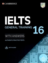 CAMBRIDGE IELTS 16 : GENERAL TRAINING (WITH ANSWERS / AUDIO / RESOURCE BANK)  BY DKTODAY