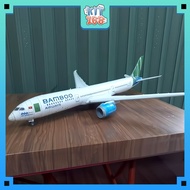 Bamboo Airway Boeing 787-9 Paper Model (Dreamliner)
