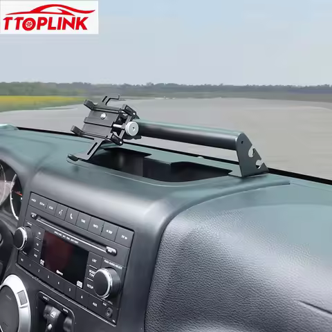 Center Console Mobile Phone Holder Rod Bracket for Jeep Wrangler JK 2011-2017 Car Accessories