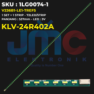 Backlight TV SONY 24 Inch KLV-24R402A V236B1-LE1-TREF5