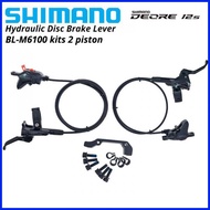 availableShimano Deore BL M6100 Brake Lever bike mtb Resin Hydraulic Disc brake I-SPEC EV set clamp