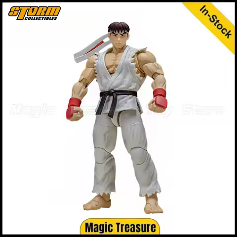 【In stock】Storm Collectibles Street Fighter Alpha 3 Ryu Hoshi 1/12 Scale Ornaments Animation Collect