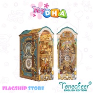 Tonecheer DIY Book Nook Clock Tower Puzzles (TQ136) DIY Miniature Dollhouse