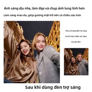 R RK12 Mobile Phone Fill Light Customized LED Selfie Beauty Live Mobile Phone Fill Light USB Chargin