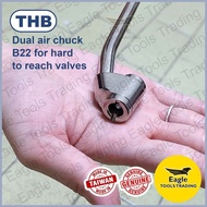 ∫∫∫ ∦ ∡ THB Dual Air Chuck B22 12 inch automotive repair tool 34cm for hard to reach valves