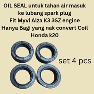 OIL SEAL VALVE COVER MYVI FIT K20 COIL - 4PCS