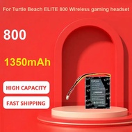 KiKiss Battery For Turtle Beach ELITE 800 Wireless gaming headset,800,1350mAh