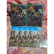 Seventeen photo frame group