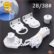 1 Set Rroller Blind Head Blind Roller Window Bead Chain + Bracket Roller Blind Roller Blind Chain Fo