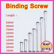 Binding Screw [10 PCS] Ready Stock, Similiar Chicago Screw