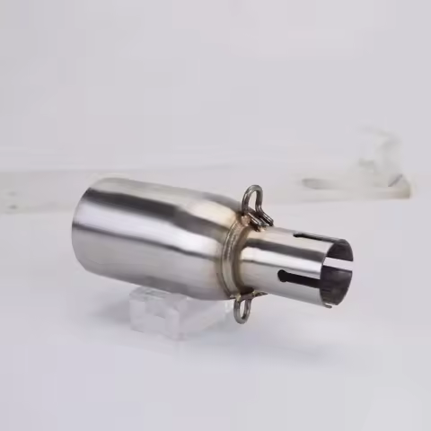 Motorcycle Modified Exhaust Mid Pipe Reducer Adapter 28 30 32 33 35 38 40 42 45mm to 51mm