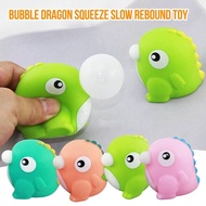 Mochi Squishy Animal Toys Stress Relief Toys Mochi Baby Dinosaur Spit Bubbles Mini Animals Cute Kawaii Decompression Toy
