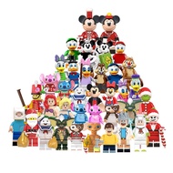Mickey Minnie Louie Dewey McDuck Huey Chip Dale Disney Minifigure Small Particle Building Blocks WM6