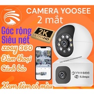 Camera YooSee 2 mắt - Siêu nét góc rộng 5.0mpx
