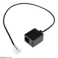 zebeaacc RJ45 To RJ11 Adapter Cord Ethernet RJ45 Male To Telephone RJ11 Female Converter For Telecom