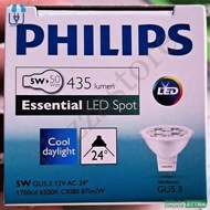 Lampu Ambulance Philips 12v artalux sorot LED 5W berikut rel