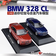1: 43 Mini Cut BMW BMW 3ER COUPE E46 1999 Alloy Simulation Car Model Collection Ornaments