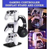PS5/PS4/XBOX/NS PRO Gaming Controller Acrylic Display Stand Dust Cover