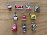 Hello Kitty  7-11 吊飾2009 金屬吊飾