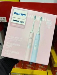 Philips電動牙刷兩個裝粉色&amp;藍色