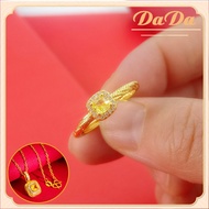murah cincin emas asli 24 karat 1 gram ada surat /cincin berlian citri