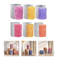 KING Cylindrical Scented  Molds DIY Epoxy Resin Molds Table Ornament Mould