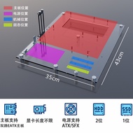 Dual CPU X58X79X99 server EATX chassis computer open dual motherboard bracket Desktop Casings