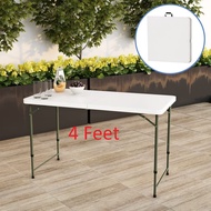 Heavy Duty Lightweight Indoor/Outdoor Lifetime Folding Table with Handle