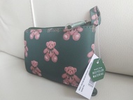 Harrods 深綠色熊仔環保袋 Teddy bear shopping bag