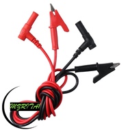 MARITA1 Alligator clip Electrical testing 3.3ft /1m Lab test cable Test lead