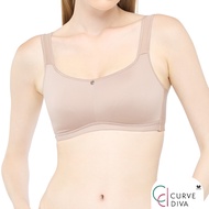 Wacoal Curve Diva บราไร้โครงเก็บกระชับ สาวคัพใหญ่ รุ่น WB7546