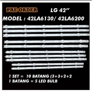 42LA6130 / 42LA6200 LG 42" LED TV BACKLIGHT(LAMPU TV) LG 42 INCH LED TV 42LA6130.ATS