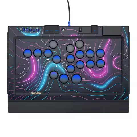 QANBA Sapphire S1 Leverless Arcade Controller Fighting game controller for PS5/PS4/PC