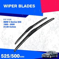 Front Wiper Blades For BMW 3 Series 1990 - 1998 E36 M3 Windshield Brush Car Accessories 320i 325i 31